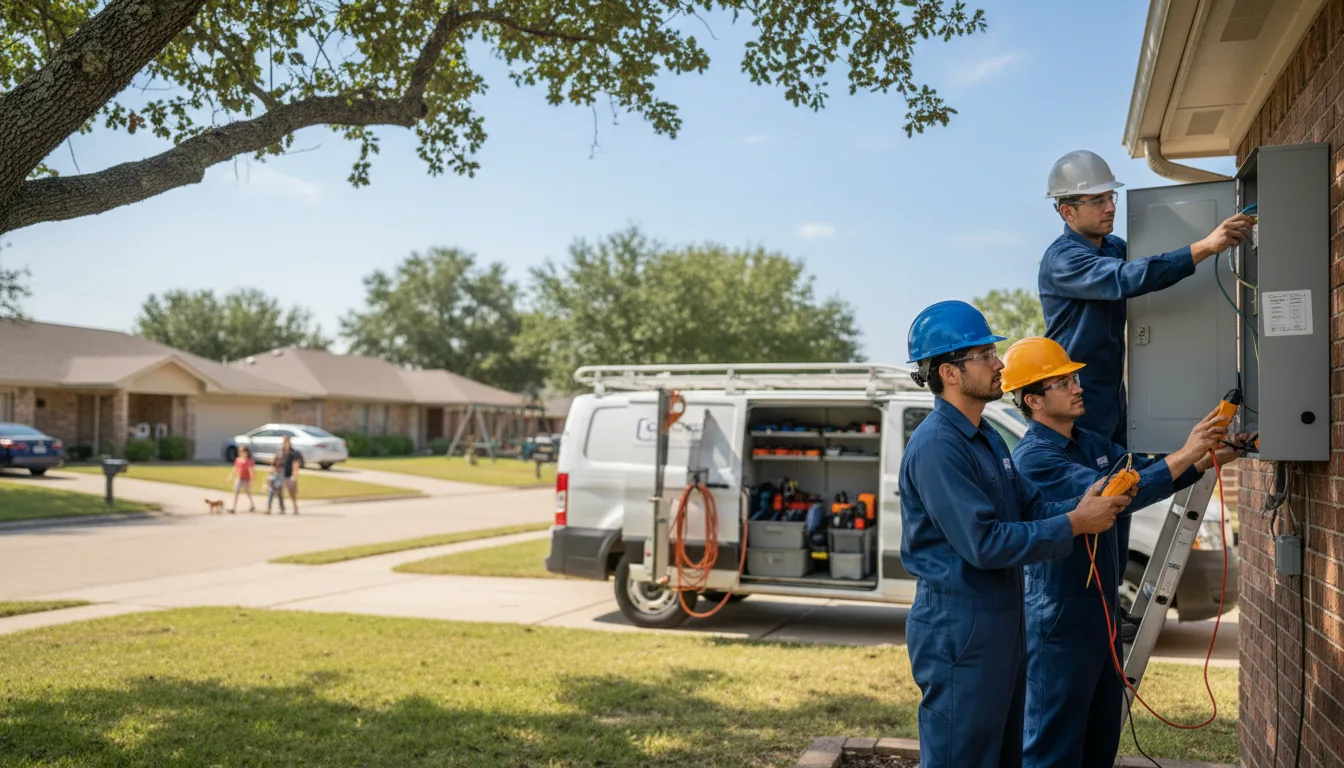 Certified electrician providing emergency electrical services in Russell, NY